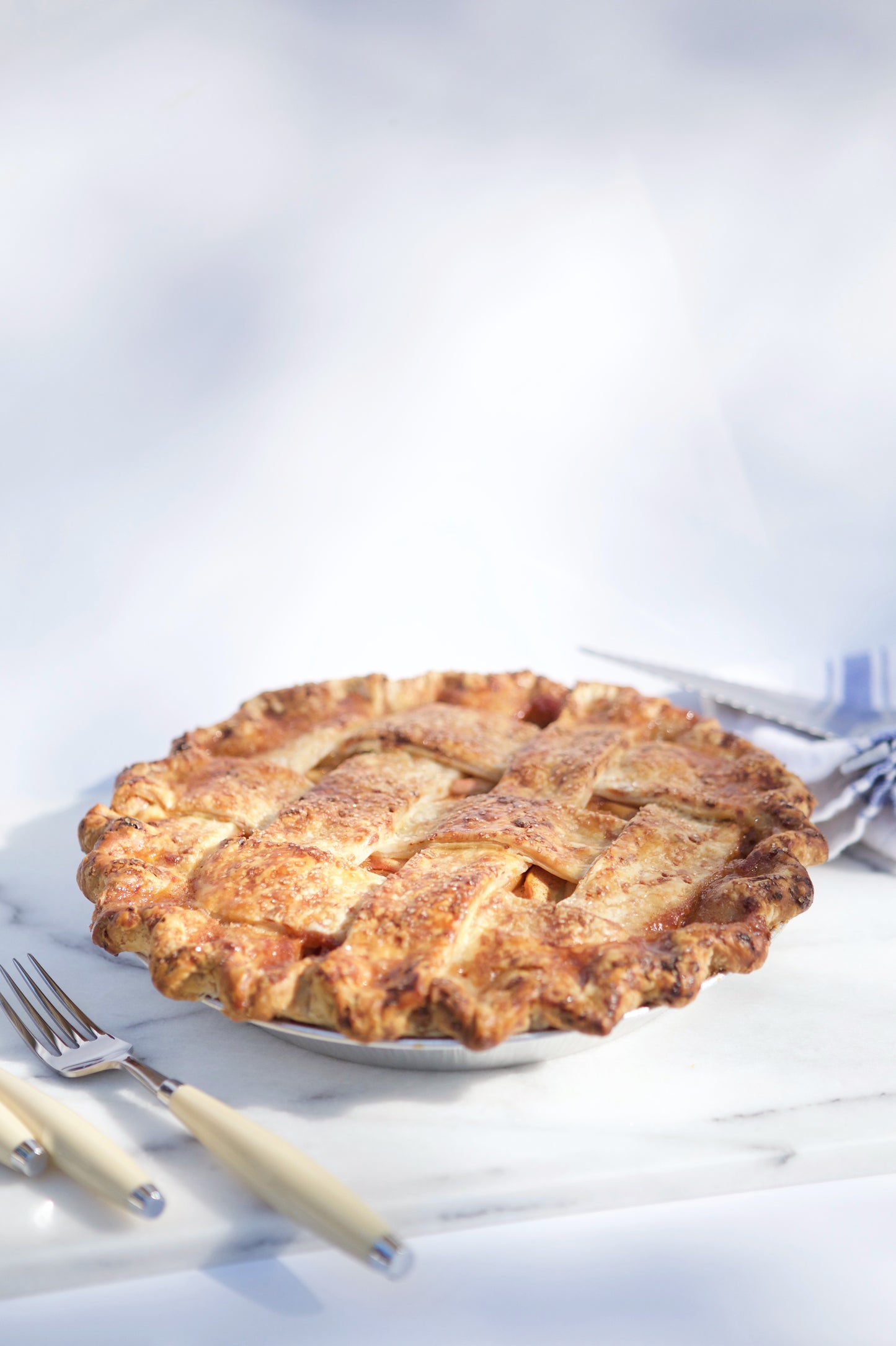 Apple, Pear, and Gruyere Cheese Pie